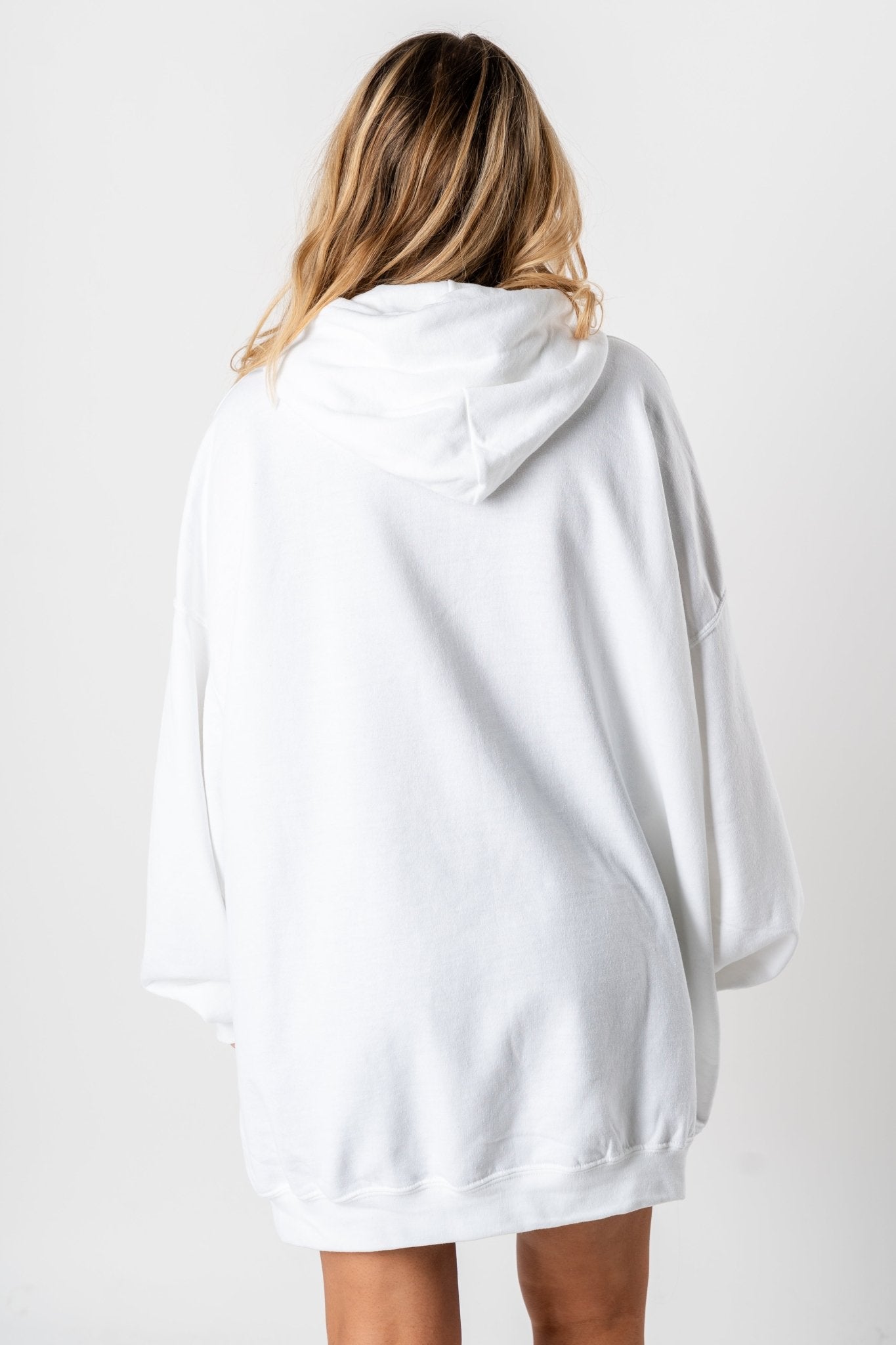 OU OU Switzer magazine oversized hoodie white t-shirt White | Lush Fashion Lounge Trendy Oklahoma University Sooners Apparel & Cute Gameday T-Shirts