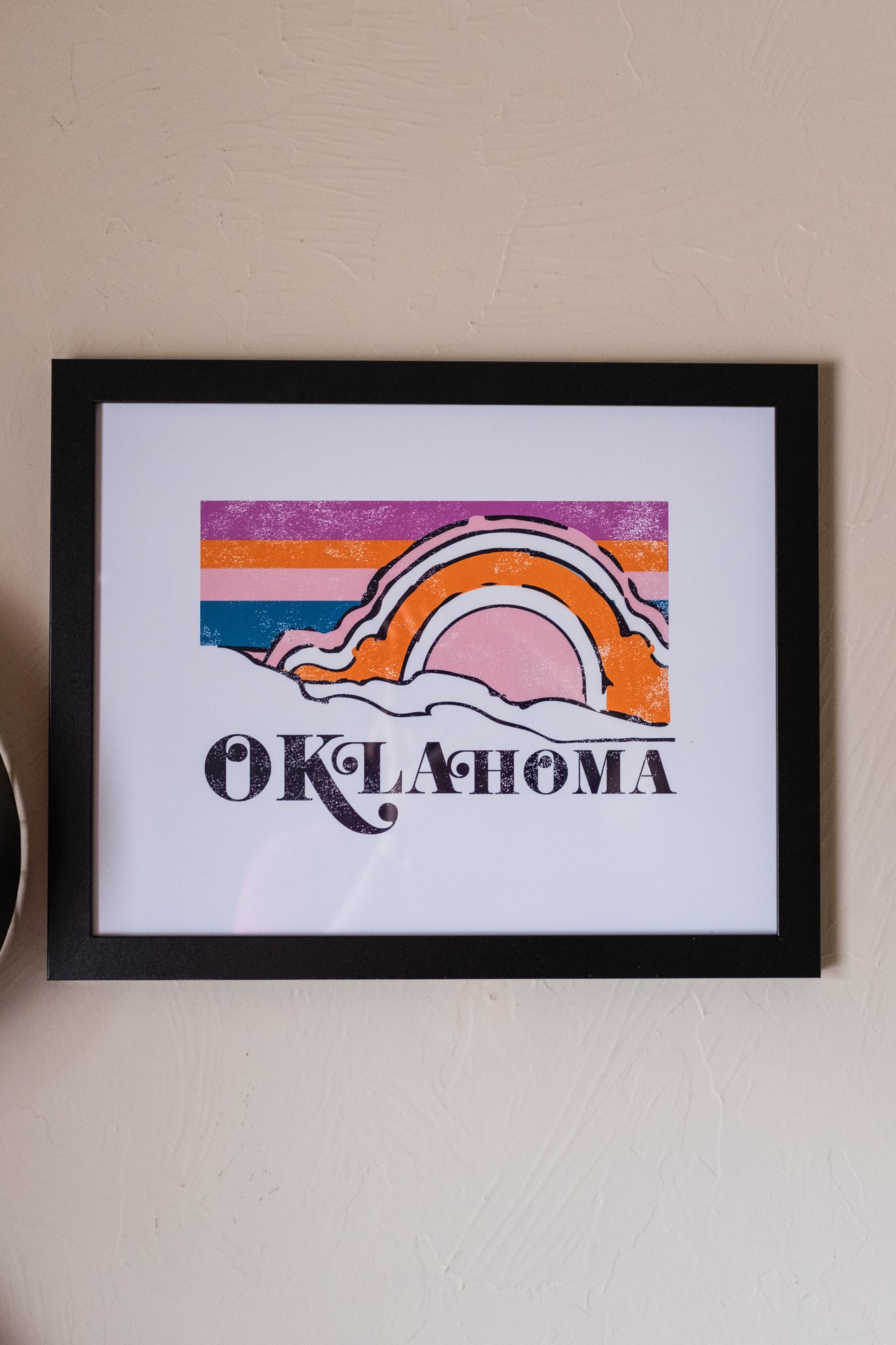 OK sunset print 11 X 14 (unframed) - Trendy Gifts at Lush Fashion Lounge Boutique in Oklahoma City