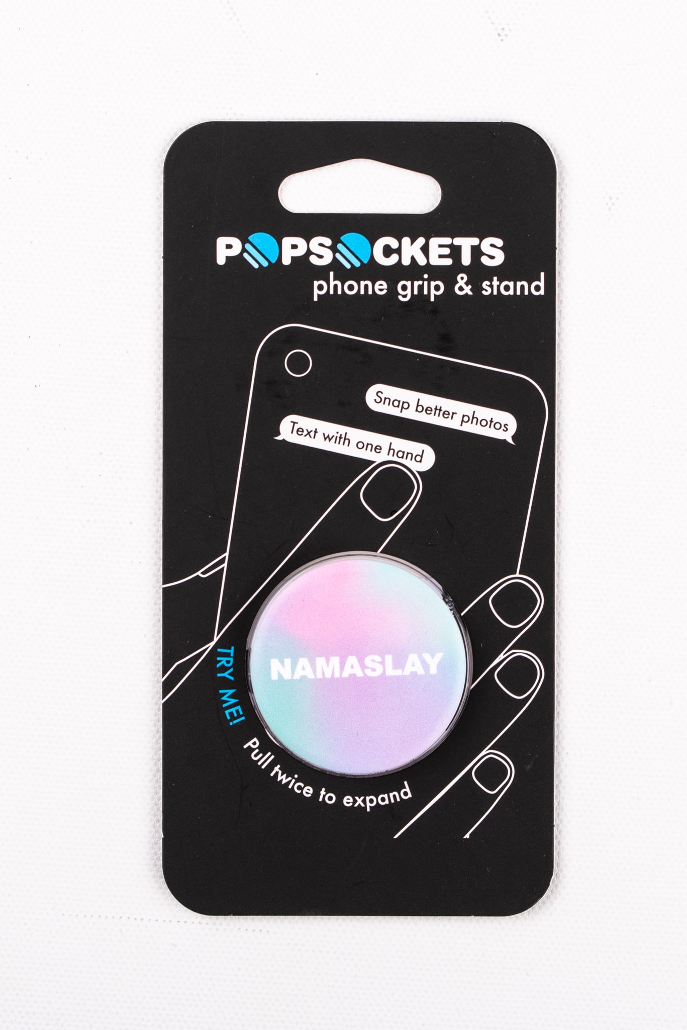 PopSockets phone grip namaslay - Cute Pop Socket - Trendy PopSockets at Lush Fashion Lounge Boutique in Oklahoma City