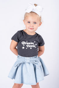 KIDS Dream Team onesie navy - Oklahoma City inspired graphic t-shirts at Lush Fashion Lounge Boutique in Oklahoma City