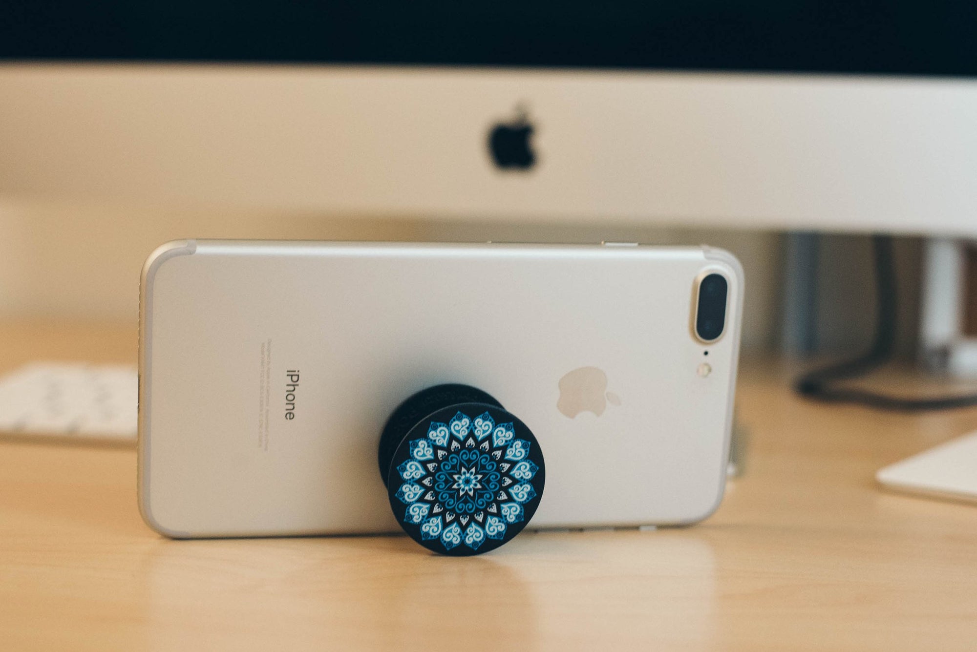 PopSockets phone grip peace mandala sky - Cute Pop Socket - Trendy PopSockets at Lush Fashion Lounge Boutique in Oklahoma City