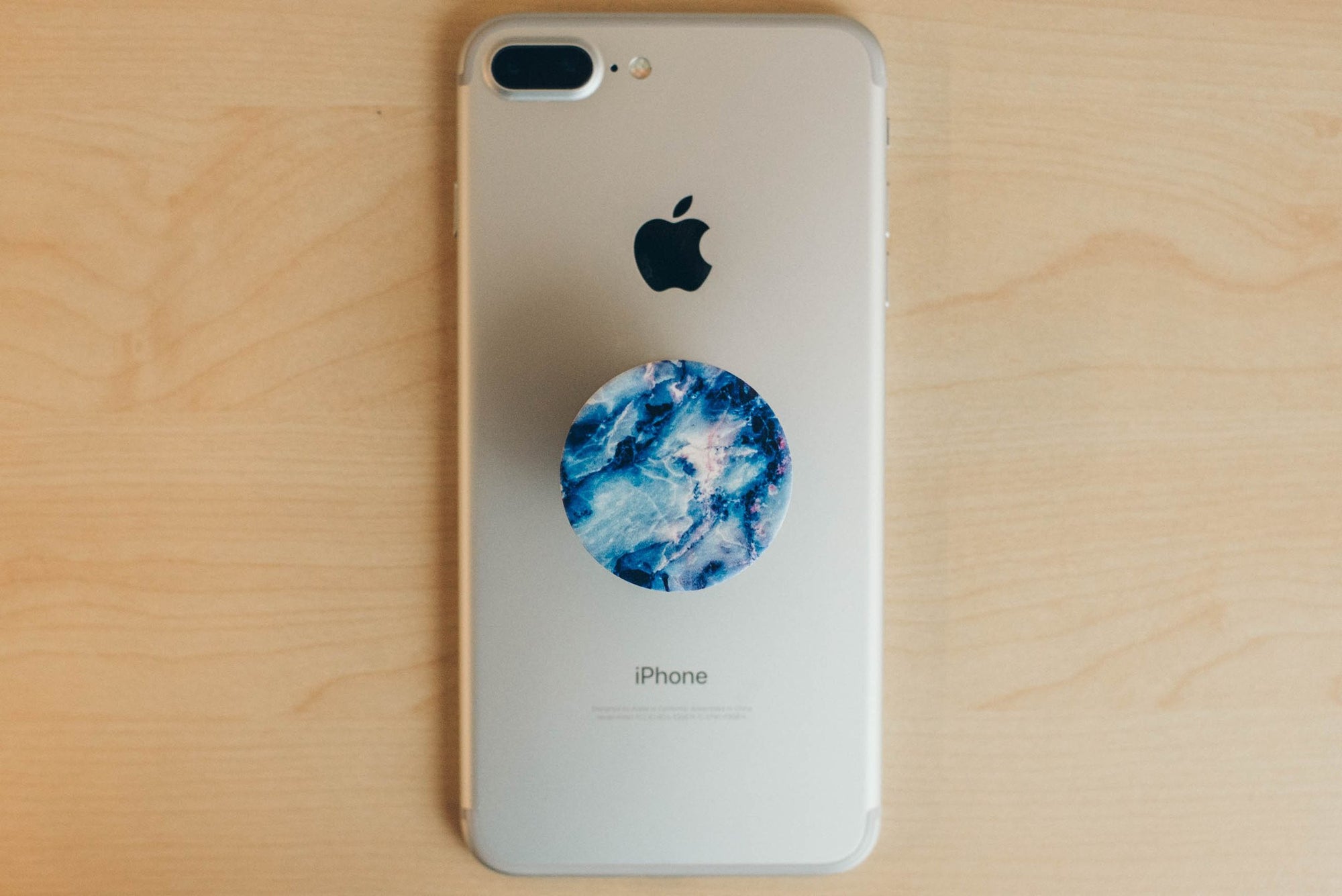 PopSockets phone grip blue marble - Trendy Phone Accessories and Stylish Watch Bands at Lush Fashion Lounge Boutique in Oklahoma City