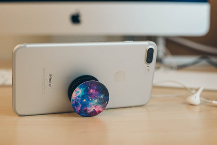 PopSockets phone grip blue nebula - Cute Pop Socket - Trendy PopSockets at Lush Fashion Lounge Boutique in Oklahoma City