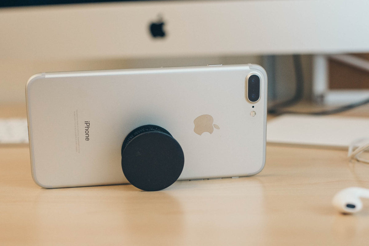 PopSockets phone grip solid black - Cute Pop Socket - Trendy PopSockets at Lush Fashion Lounge Boutique in Oklahoma City