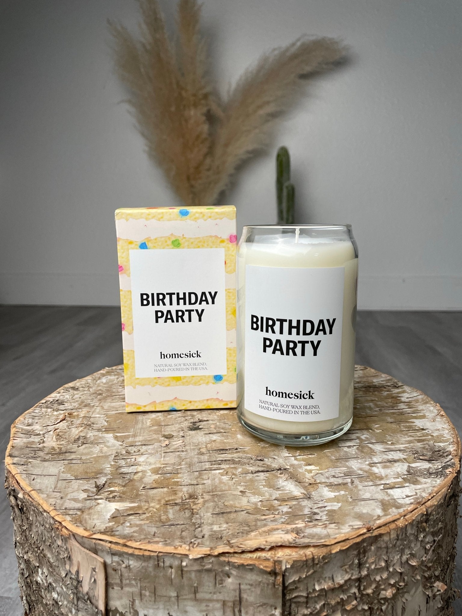 Homesick birthday party candle - Trendy Candles at Lush Fashion Lounge Boutique in Oklahoma City