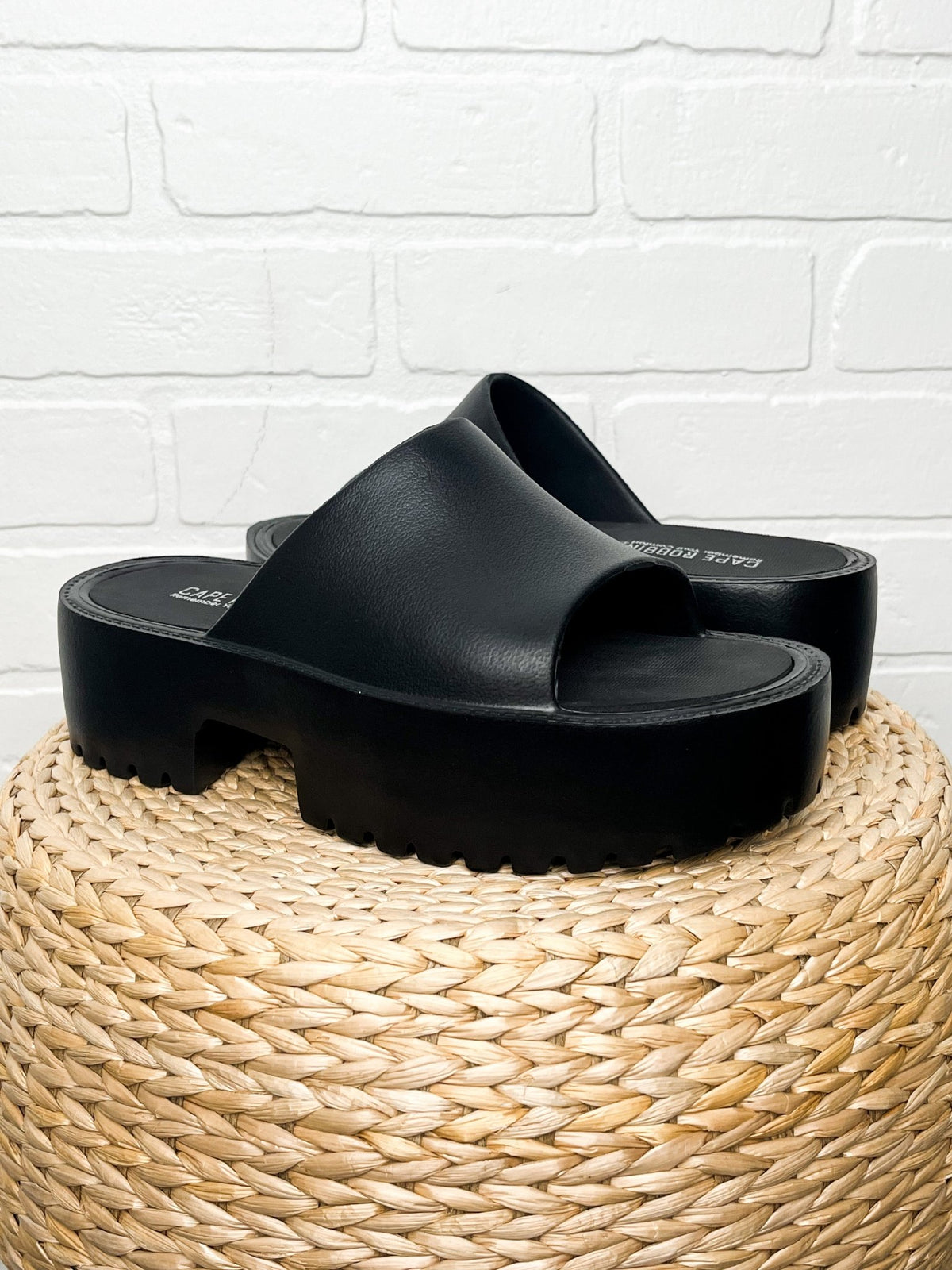 Oriya chunky sandal black - Cute shoes - Trendy Shoes at Lush Fashion Lounge Boutique in Oklahoma City