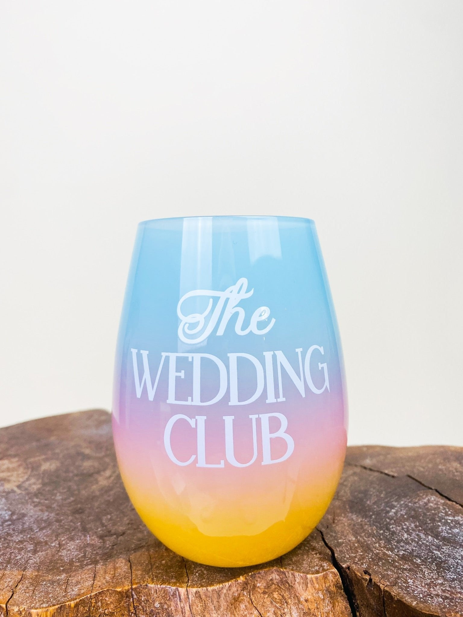 The wedding club wine glass - Trendy Tumblers, Mugs and Cups at Lush Fashion Lounge Boutique in Oklahoma City
