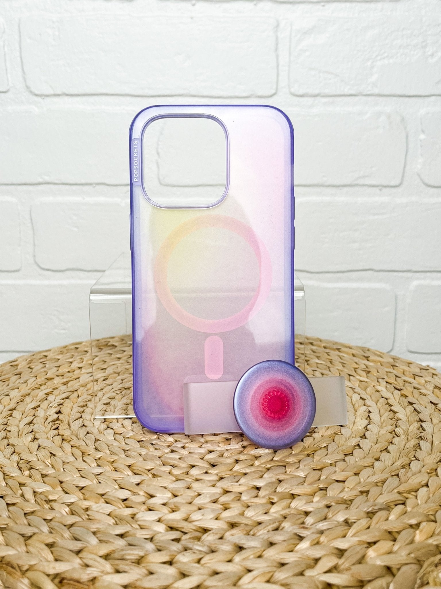 PopSocket iPhone 14 pro magsafe phone case aura - Trendy Phone Accessories and Stylish Watch Bands at Lush Fashion Lounge Boutique in Oklahoma City
