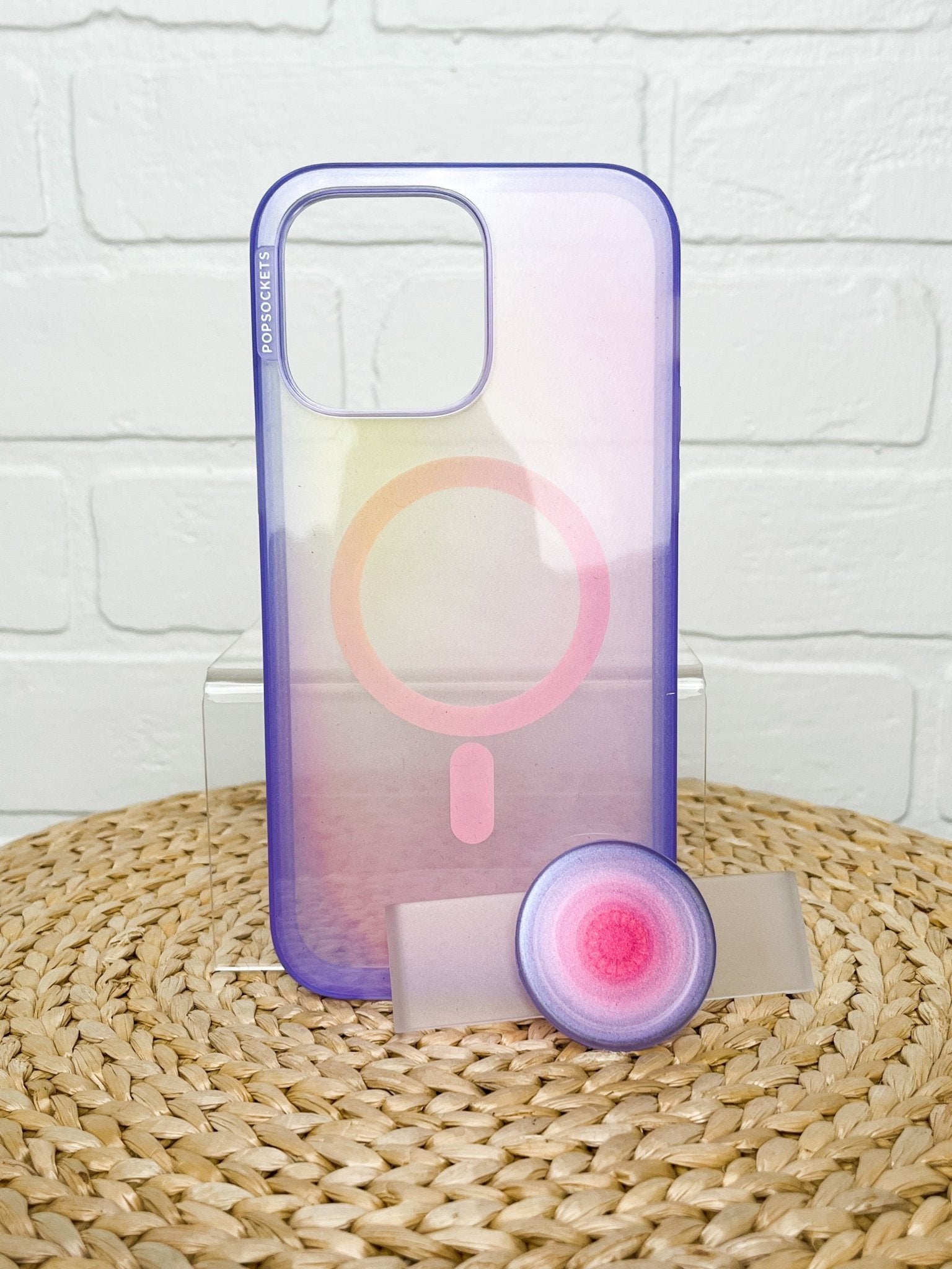PopSocket iPhone 14 pro max magsafe phone case aura - Trendy Phone Accessories and Stylish Watch Bands at Lush Fashion Lounge Boutique in Oklahoma City