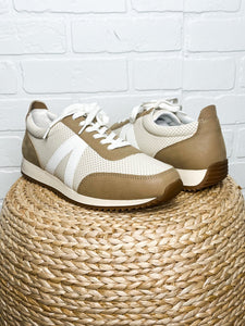 Kable perforated sneaker ivory - Cute Shoes - Trendy Shoes at Lush Fashion Lounge Boutique in Oklahoma City