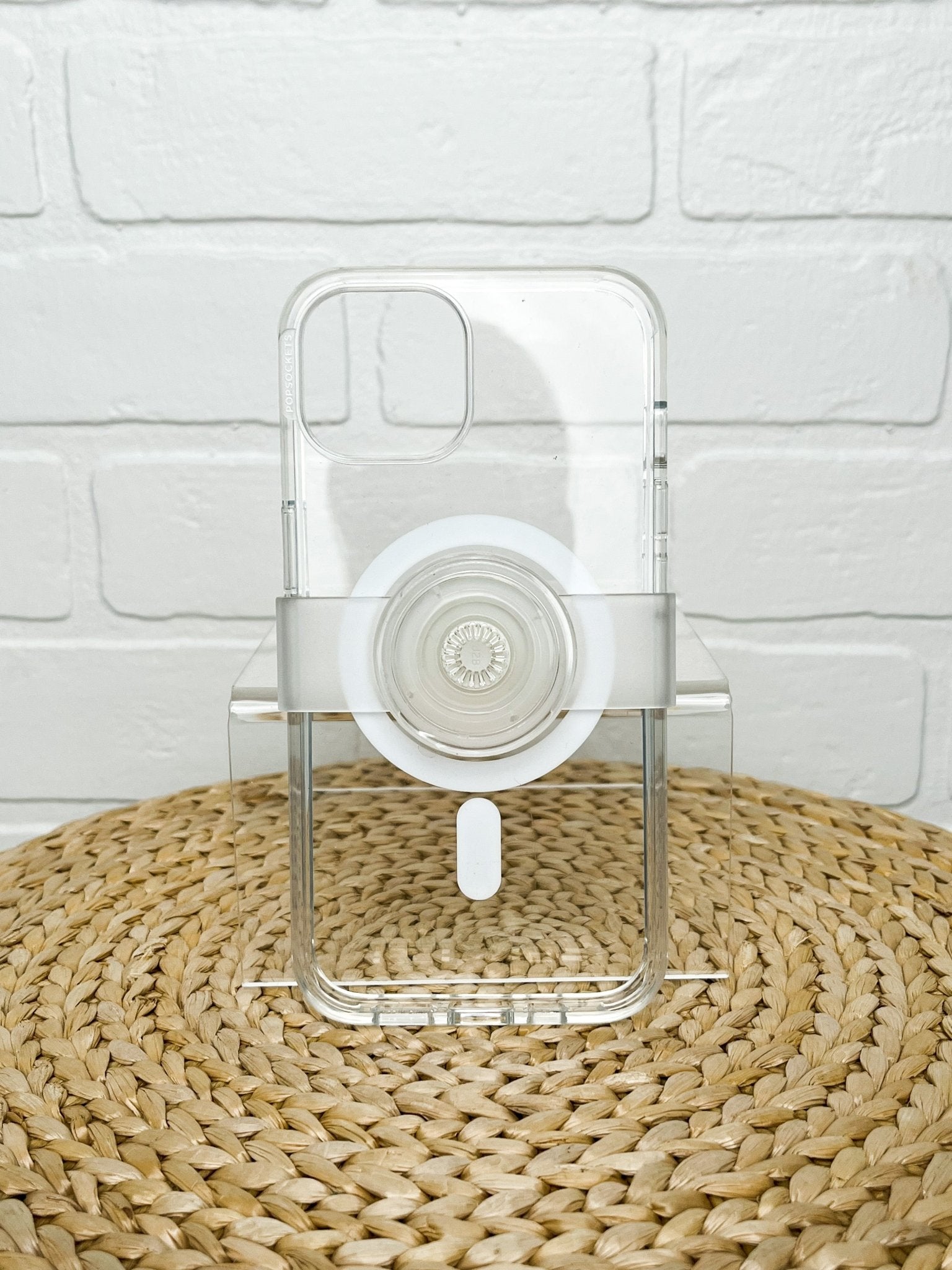 PopSocket iPhone 13/14 magsafe phone case clear - Cute phone case - Trendy PopSockets at Lush Fashion Lounge Boutique in Oklahoma City