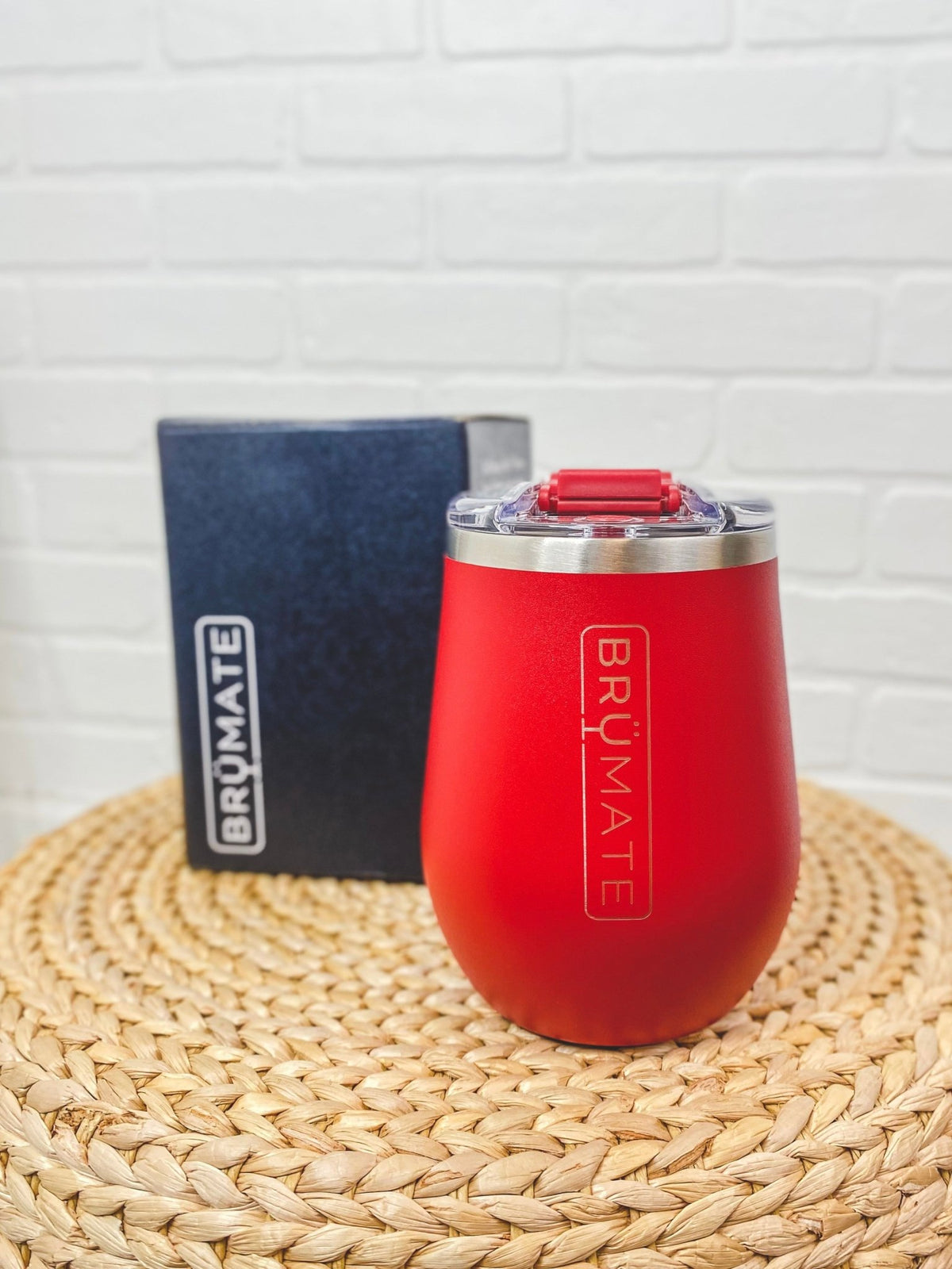 BruMate uncork'd xl wine tumbler ruby - BruMate Drinkware, Tumblers and Insulated Can Coolers at Lush Fashion Lounge Trendy Boutique in Oklahoma City