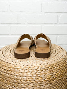 Stella criss cross sandals nude Stylish shoes - Womens Fashion Shoes at Lush Fashion Lounge Boutique in Oklahoma City