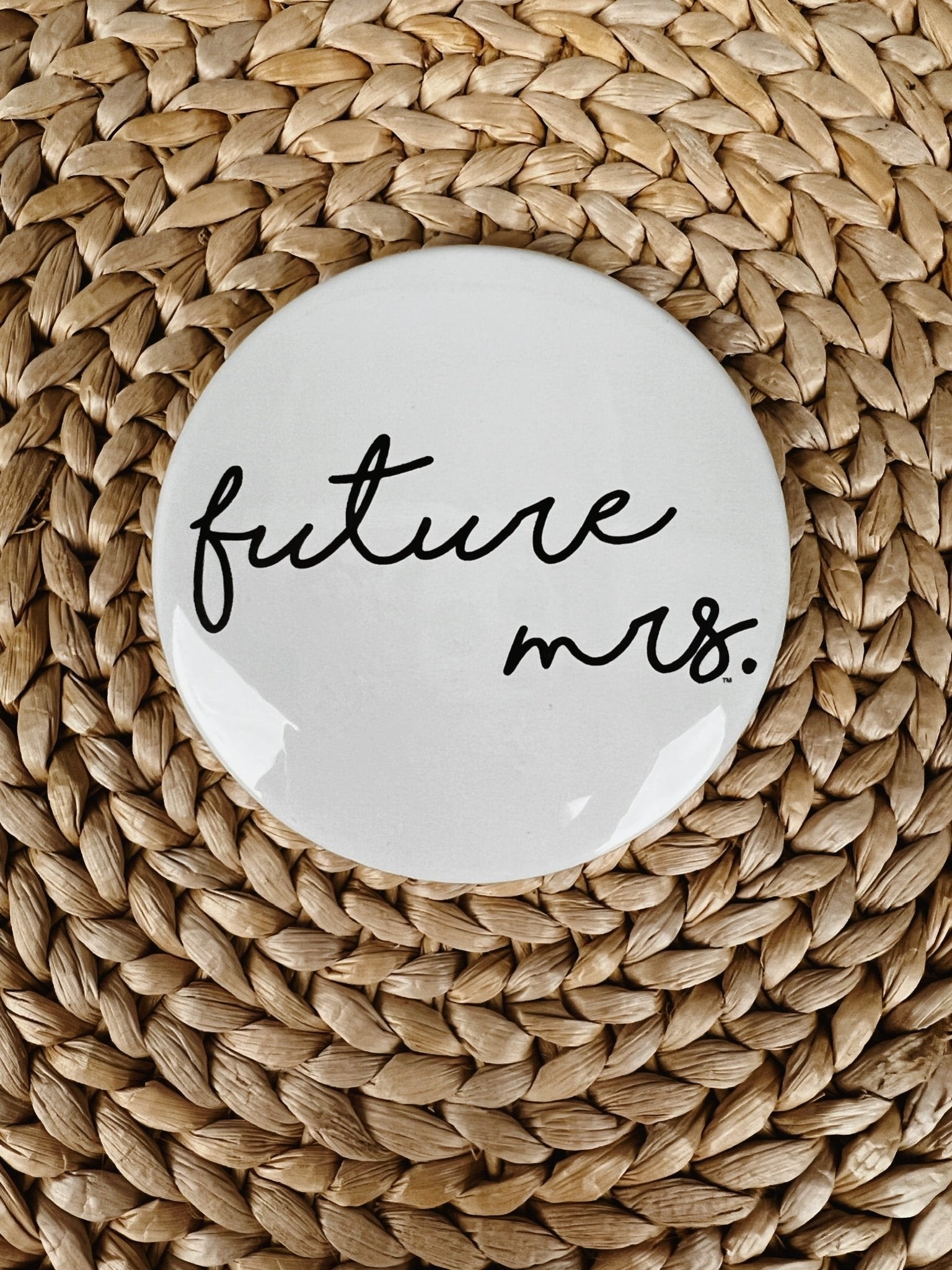Future Mrs button - Stylish button -  Cute Bridal Collection at Lush Fashion Lounge Boutique in Oklahoma City