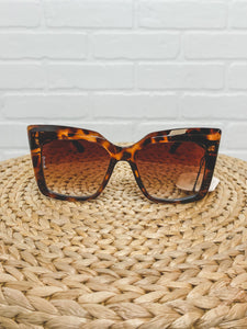 Otra Sierra sunglasses tortoiseshell - Cute Sunglasses - Trendy Glasses at Lush Fashion Lounge Boutique in Oklahoma