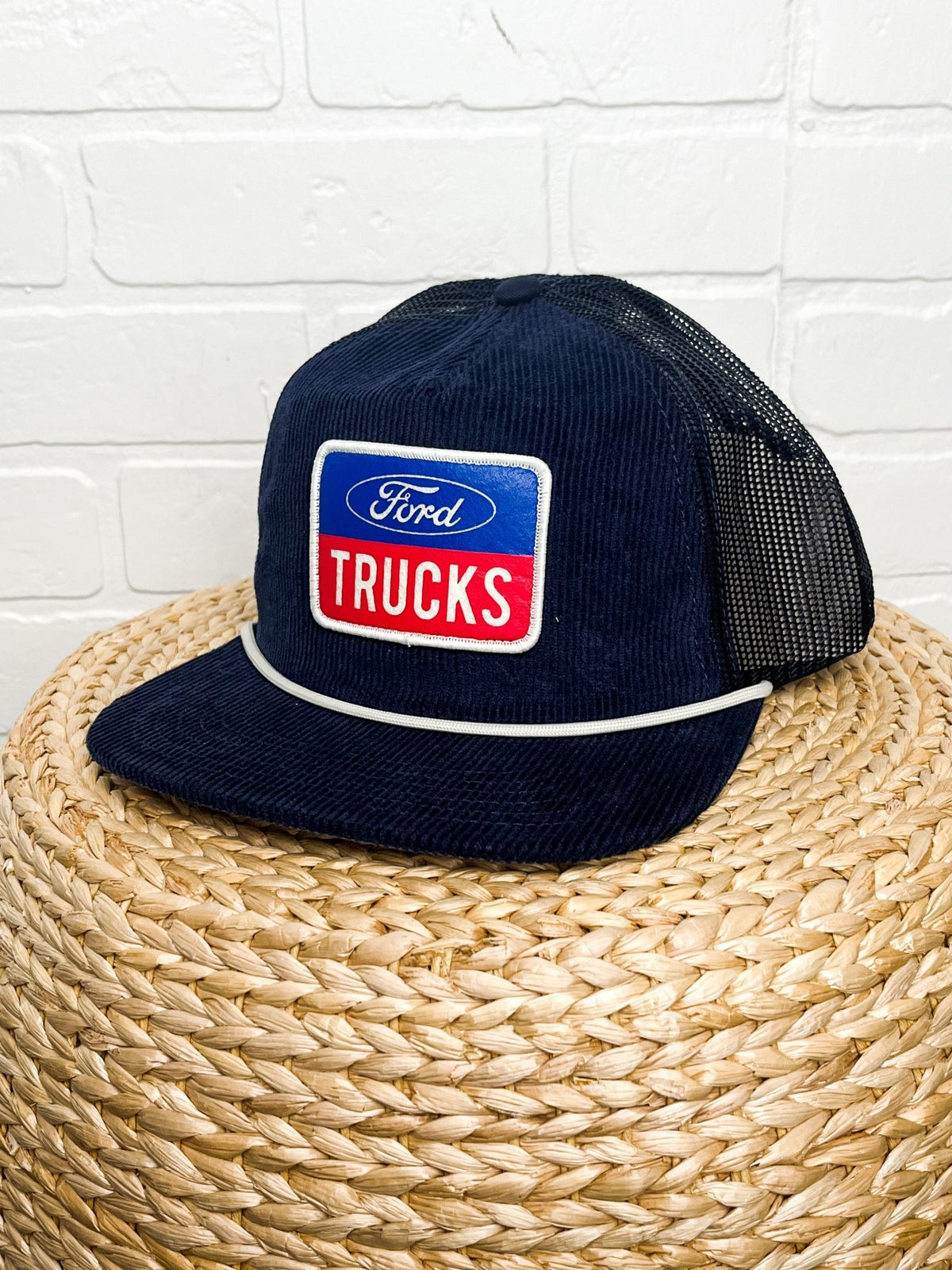 Ford mackie hat navy - Trendy Gifts at Lush Fashion Lounge Boutique in Oklahoma City