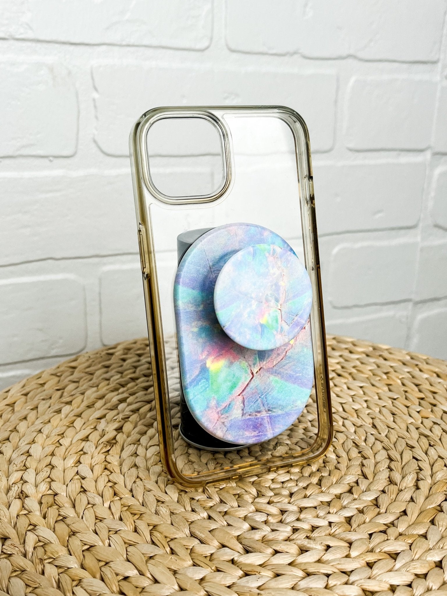 PopSocket PopGrip for magsafe case opal - Trendy Gifts at Lush Fashion Lounge Boutique in Oklahoma City