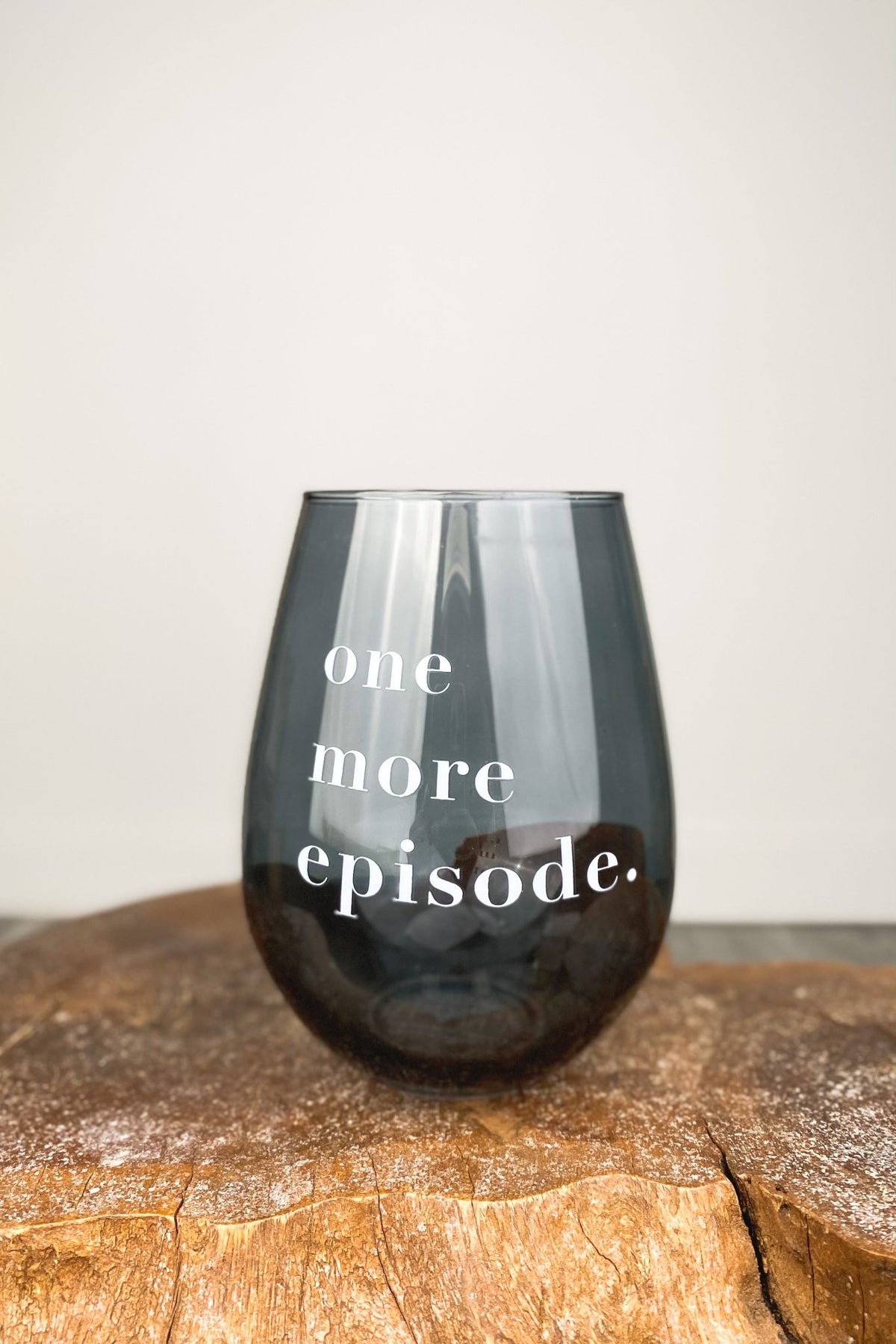 One more episode jumbo wine glass - Trendy Tumblers, Mugs and Cups at Lush Fashion Lounge Boutique in Oklahoma City