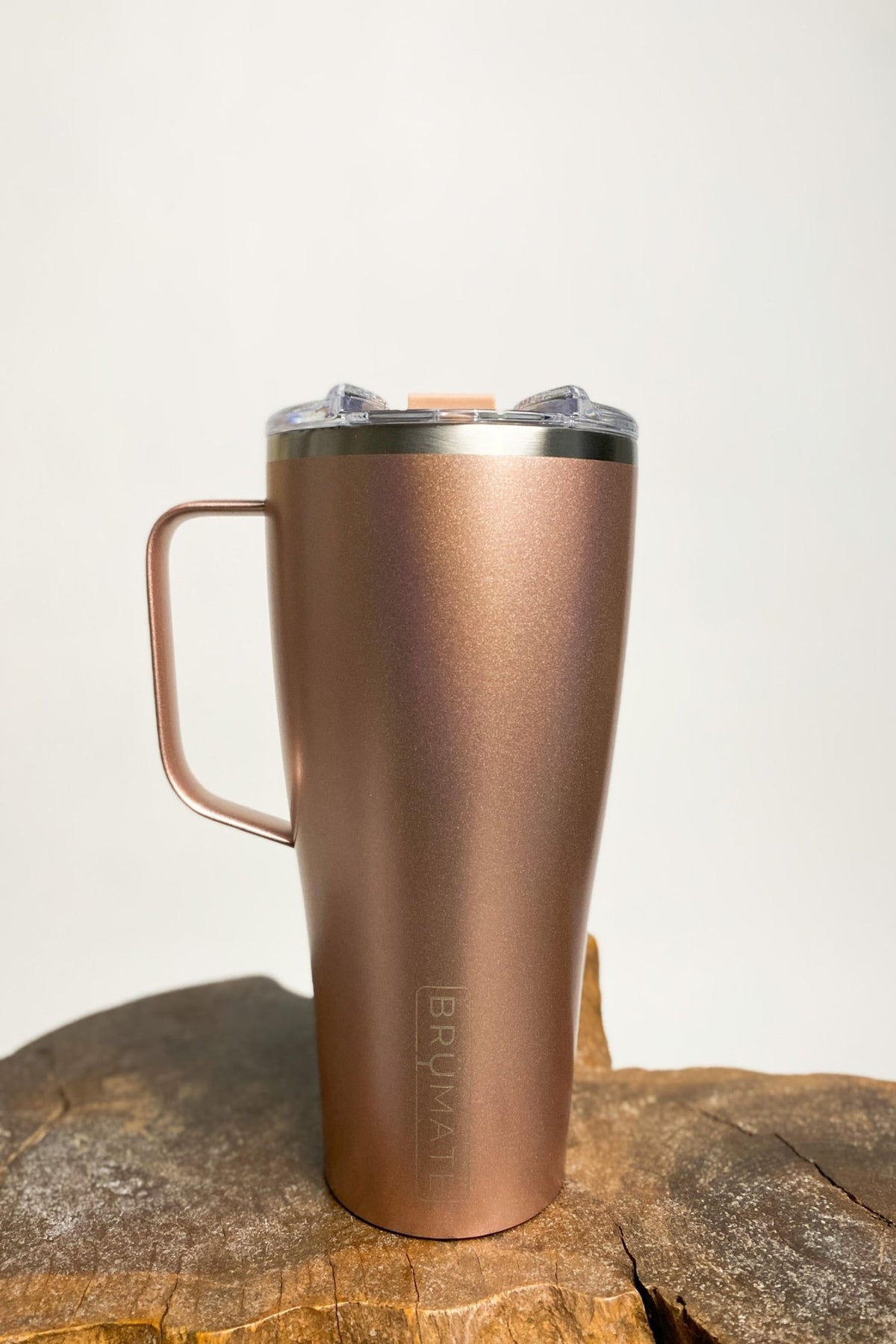 BruMate Toddy XL mug glitter rose gold - BruMate Drinkware, Tumblers and Insulated Can Coolers at Lush Fashion Lounge Trendy Boutique in Oklahoma City