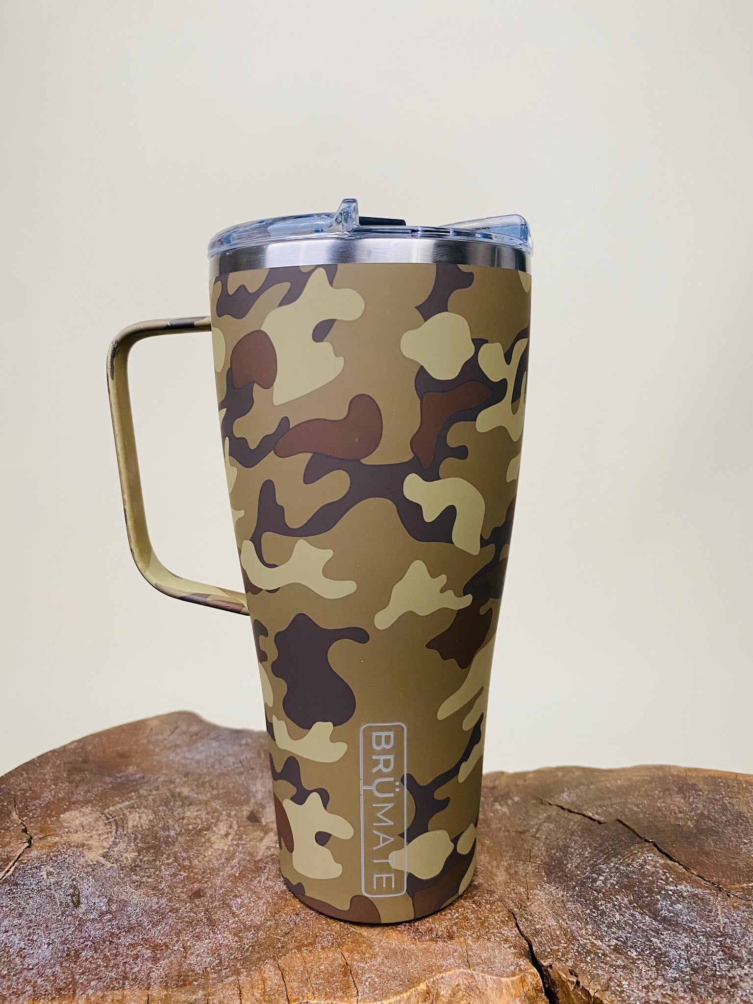 BruMate Toddy XL mug green camo - BruMate Drinkware, Tumblers and Insulated Can Coolers at Lush Fashion Lounge Trendy Boutique in Oklahoma City