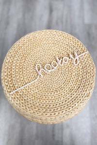 Hooray word straw - Stylish straw -  Cute Bridal Collection at Lush Fashion Lounge Boutique in Oklahoma City