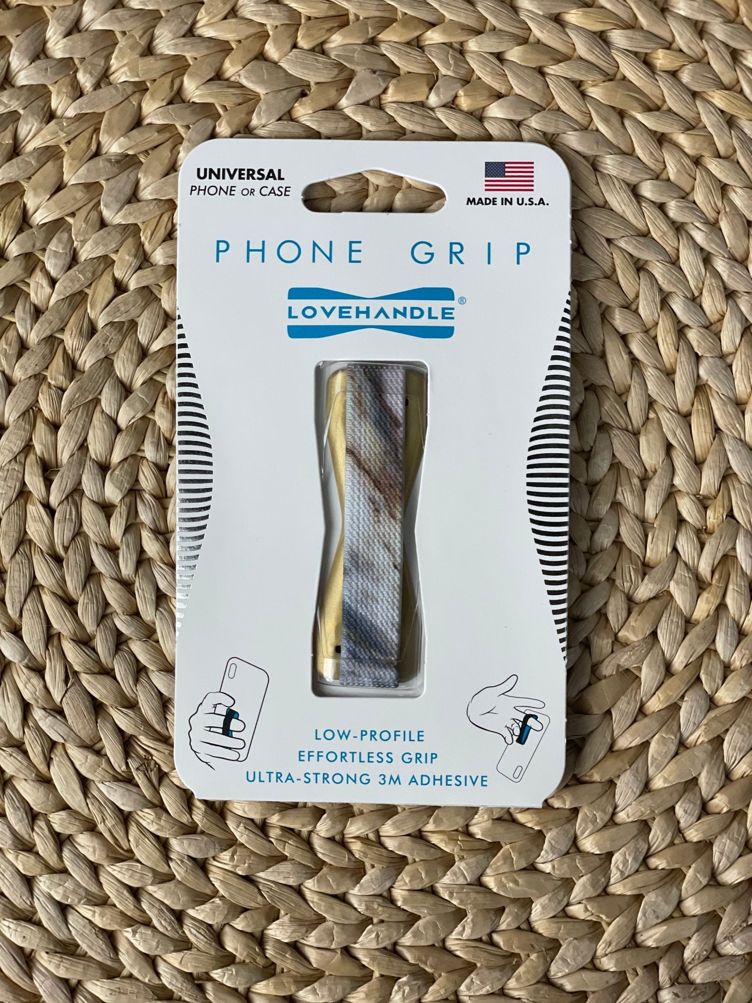 LoveHandle marble chic phone grip - Stylish Phone Grip - Bright and Colorful Phone Grips at Lush Fashion Lounge Boutique in Oklahoma