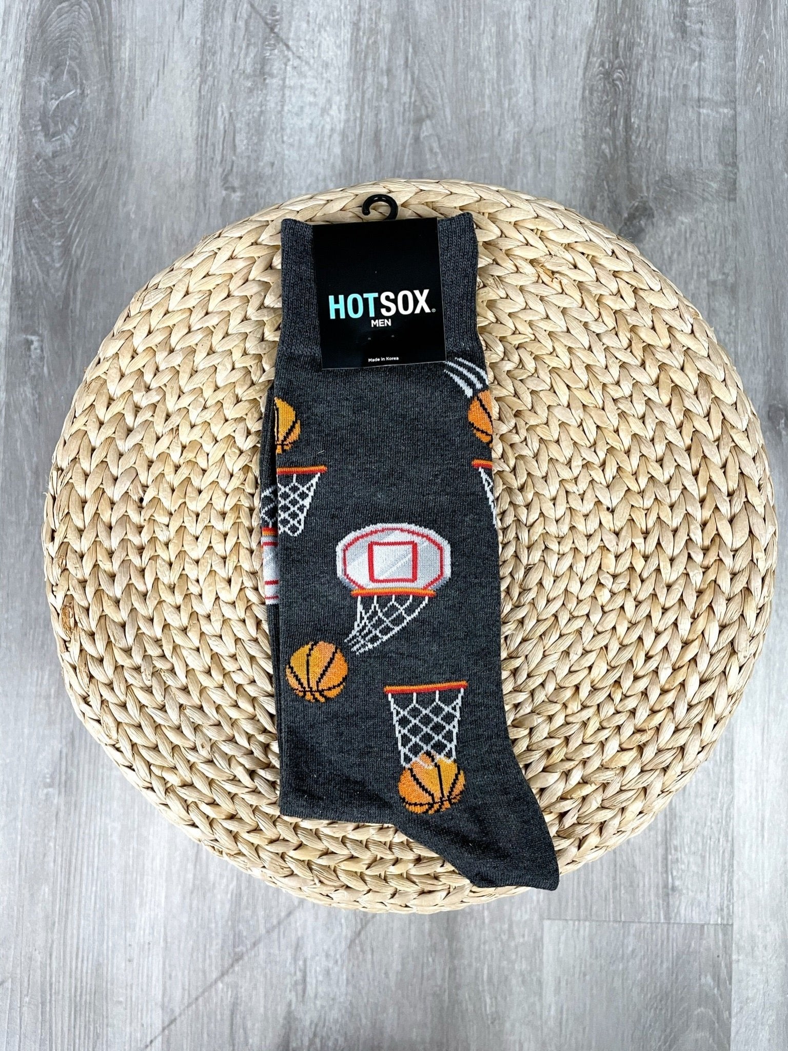 HotSox men's basketball socks - Trendy Socks at Lush Fashion Lounge Boutique in Oklahoma City
