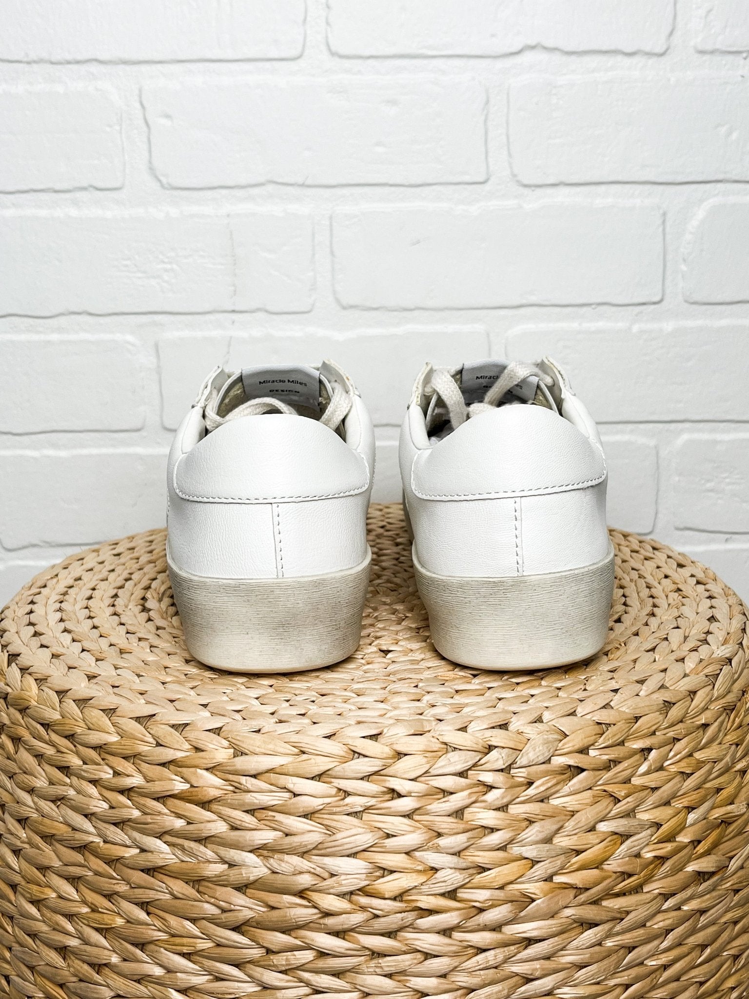 Alex star sneaker white Stylish Shoes - Womens Fashion Shoes at Lush Fashion Lounge Boutique in Oklahoma City