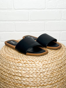 Kettle one band sandal black - Trendy shoes - Fashion Shoes at Lush Fashion Lounge Boutique in Oklahoma City