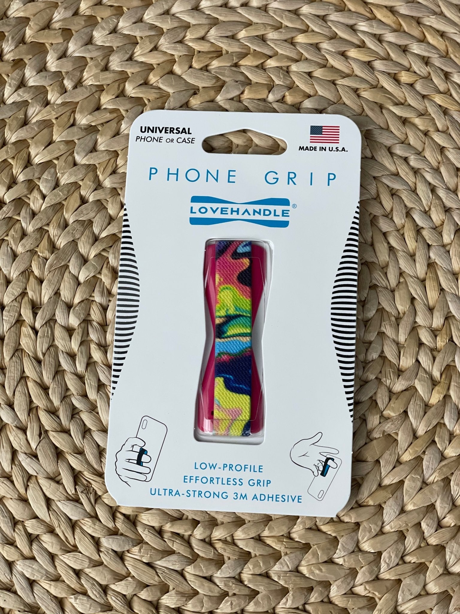 LoveHandle design club Brian Cox phone grip swirl 3 - Stylish Phone Grip - Bright and Colorful Phone Grips at Lush Fashion Lounge Boutique in Oklahoma