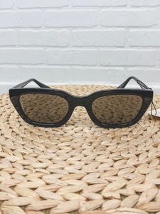 Otra Nove sunglasses black/smoke - Cute Sunglasses - Trendy Glasses at Lush Fashion Lounge Boutique in Oklahoma