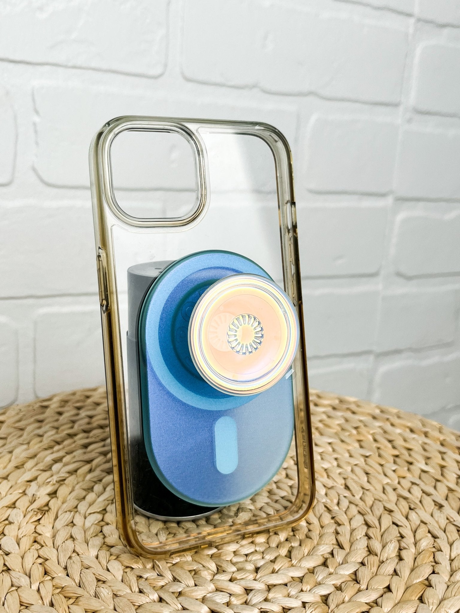 PopSocket PopGrip for magsafe case iridescent opal - Trendy Gifts at Lush Fashion Lounge Boutique in Oklahoma City